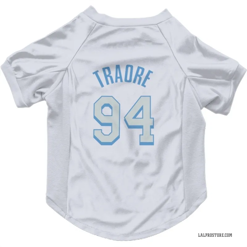 Armel Traore  White Los Angeles Lakers  Cat & Dog Pet Jersey