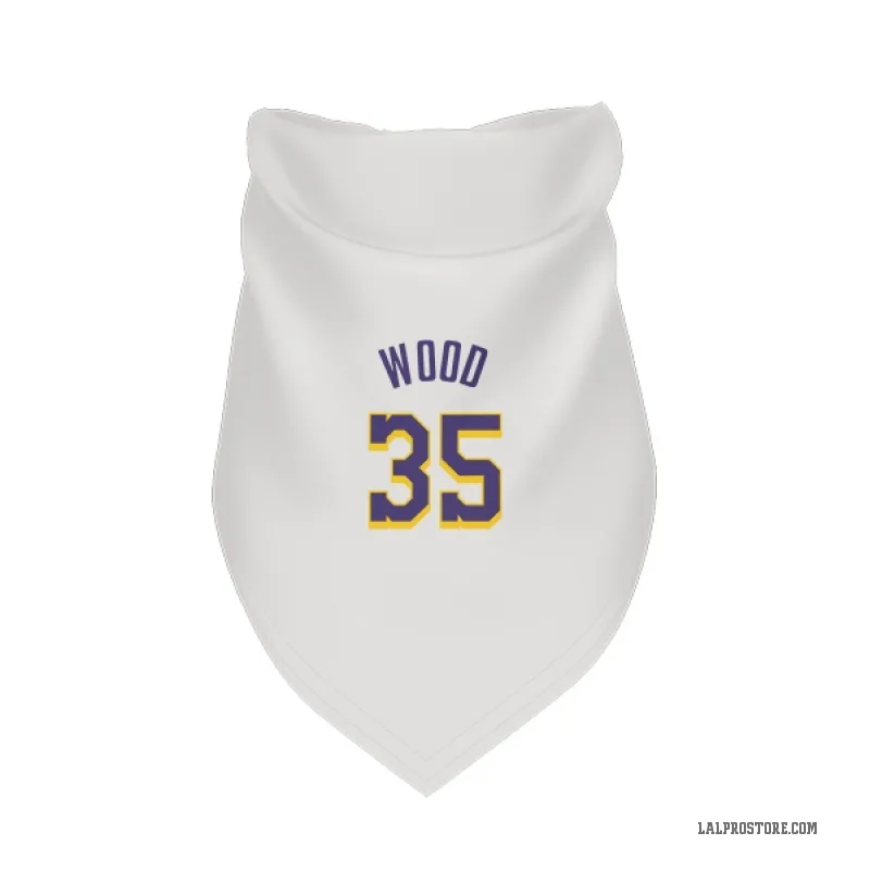 Christian Wood  White Purple Los Angeles Lakers  Cat & Dog Pet Bandana