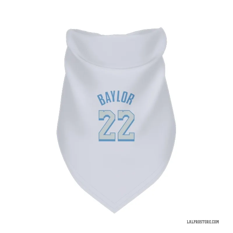 Elgin Baylor  White Los Angeles Lakers  Cat & Dog Pet Bandana
