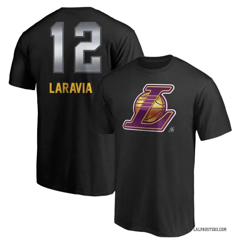 Jake LaRavia Men's Black Los Angeles Lakers Midnight Mascot T-Shirt