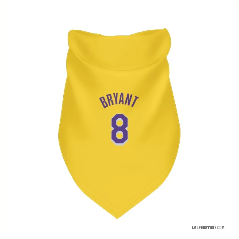 Kobe Bryant  Yellow Los Angeles Lakers  Cat & Dog Pet Bandana