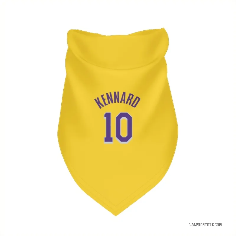 Luke Kennard  Yellow Los Angeles Lakers  Cat & Dog Pet Bandana