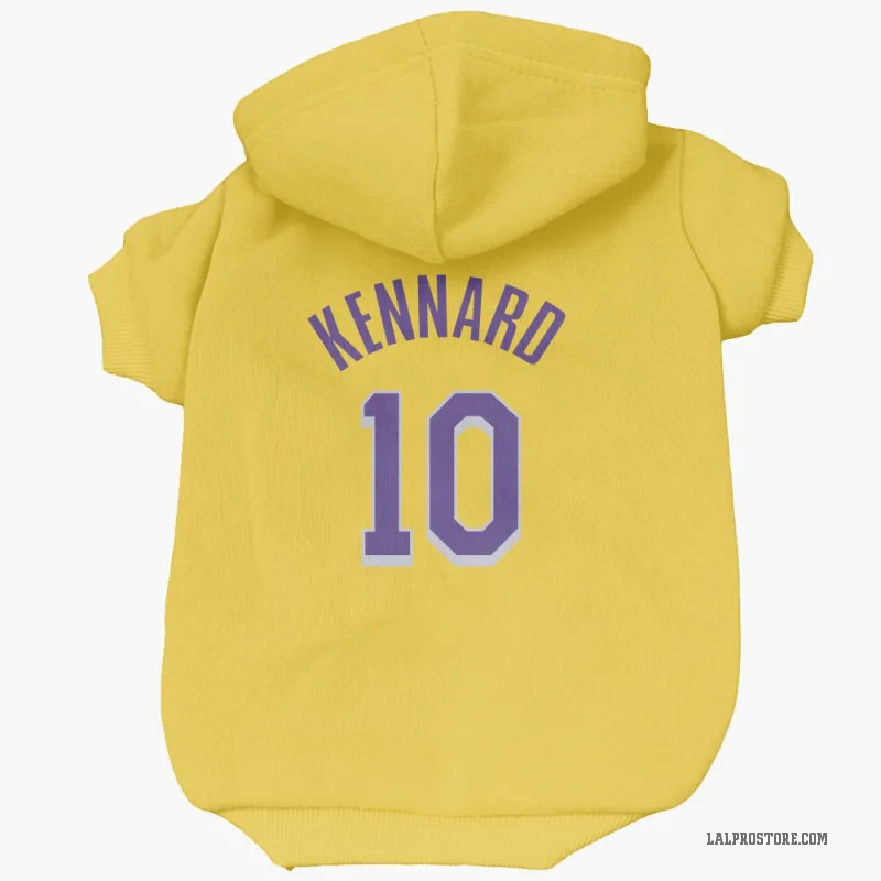 Luke Kennard  Yellow Los Angeles Lakers  Cat & Dog Pet Hoodie