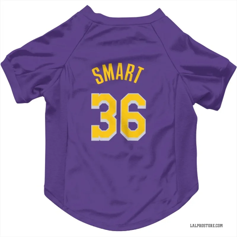 Marcus Smart  Purple Los Angeles Lakers  Cat & Dog Pet Jersey