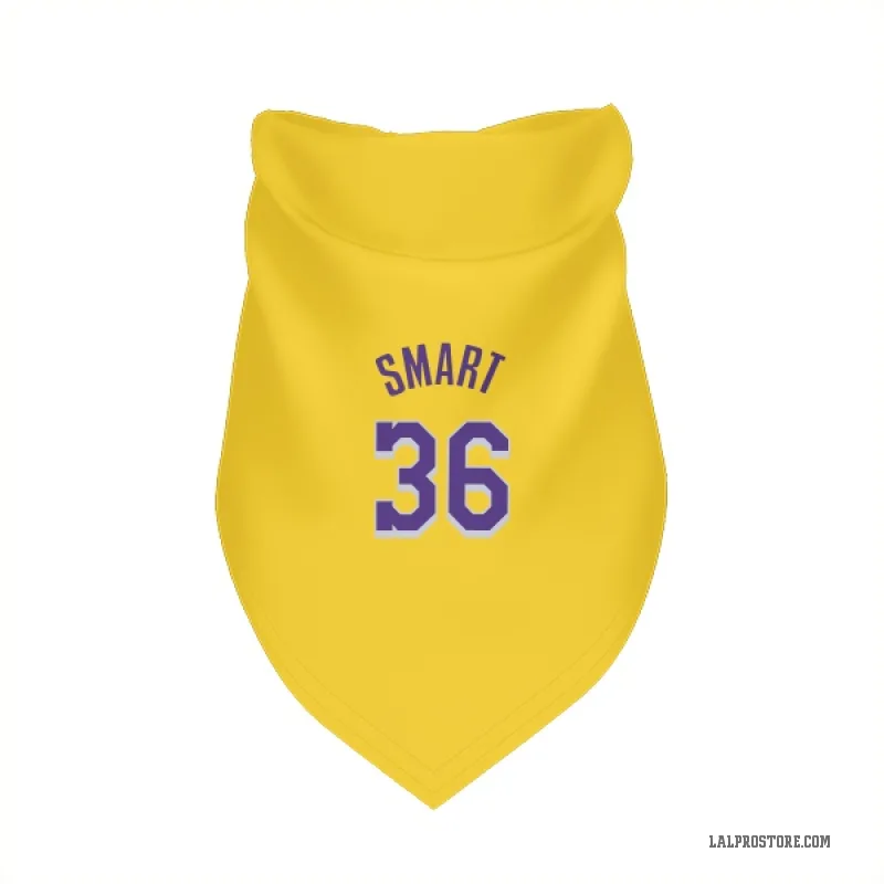 Marcus Smart  Yellow Los Angeles Lakers  Cat & Dog Pet Bandana