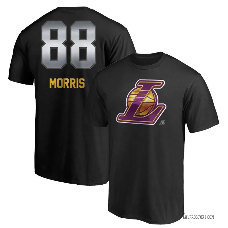 Markieff Morris Youth Black Los Angeles Lakers Midnight Mascot T-Shirt