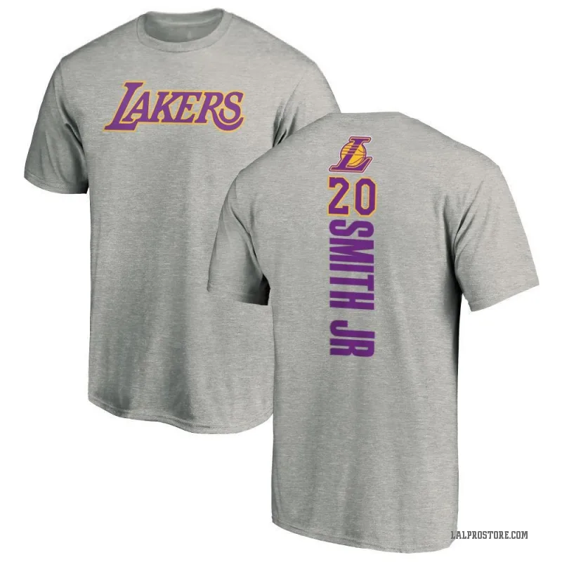 Nick Smith Jr. Youth Los Angeles Lakers Ash Backer T-Shirt