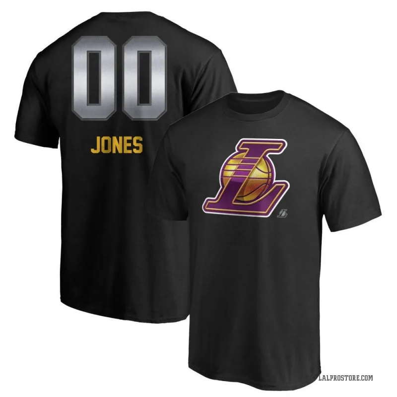 Tevian Jones Youth Black Los Angeles Lakers Midnight Mascot T-Shirt